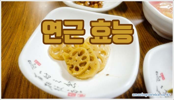 연근 효능 부작용 하루 섭취량 알아보기