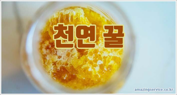 천연꿀 효능 부작용 및 하루 섭취량 안내